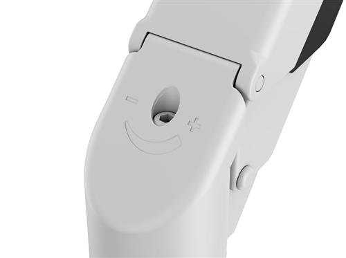 M VESA GAS LIFT ARM SINGLE WHIT .