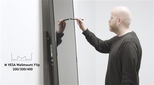 M VESA WALLMOUNT FLIP 200/300/400