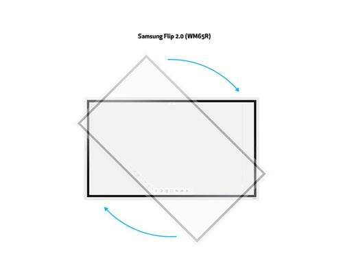 M VESA WALLMOUNT FLIP 200/300/400 WHITE