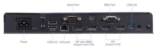 MEDIA PLAYER CI7-3610QE 2.3GHZ 2GB 1TB VGA/DP/USB