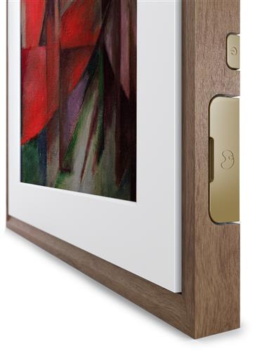 MEURAL 21.5 IN (55 CM) CANVAS DARK WOOD FRAME