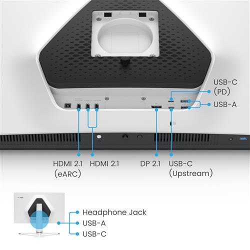 MOBIUZ EX321UX 31.5IN 80.01CM 16:9 3840X2160 700NITS 1000:1 1M