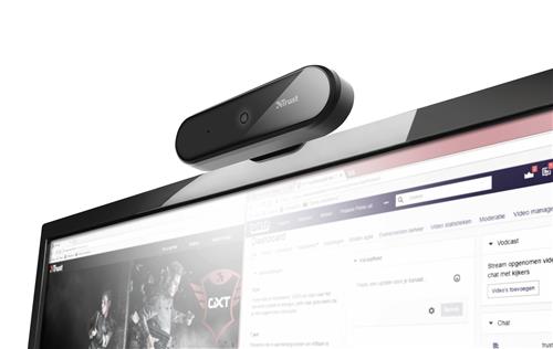 Trust Tyro webcam 1920 x 1080 Pixel USB Nero