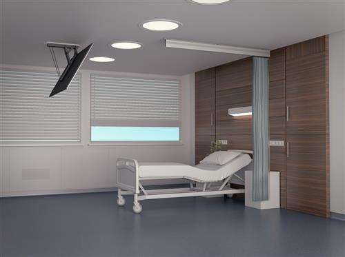 MOTORIZED CEILING BRACKET FOR TV AND MONITORS UP TO 70IN WITH