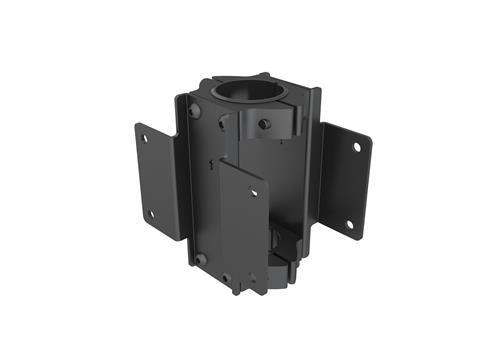 M-PRO SERIES POLE CLAMP CONNECT 2 X 50MM TUBES - BLACK