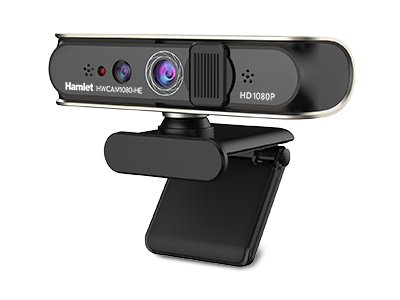 Hamlet HWCAM1080-HE webcam 2 MP 1920 x 1080 Pixel USB 2.0 Nero