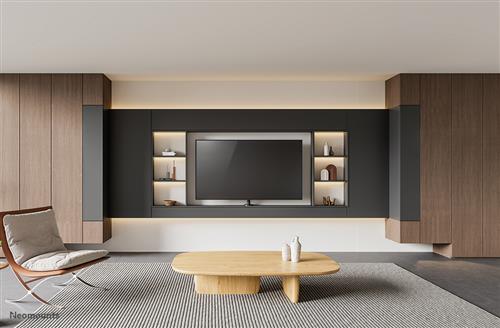 NEOMOUNTS TV DESK MOUNT (GROMMET)