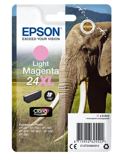 Epson Elephant C13T24364012 cartuccia d'inchiostro 1 pz Originale Resa elevata (XL)