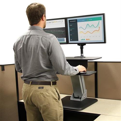 POSTAZIONE DI LAVORO SIT- STAND ERGONOMICA-ALTEZZA REGOLAB