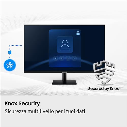 S32FM700 32IN SMART MONITOR UHD CON USB-C SPEAKER E TELECOMANDO