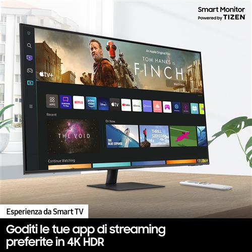 Samsung Smart Monitor Serie M7 - M70B da 43'' UHD Flat