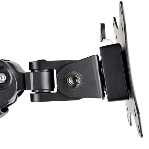 SINGLE DESK MOUNT MONITOR ARM 2 BUILT-IN USB 3.0 PORTS - VESA