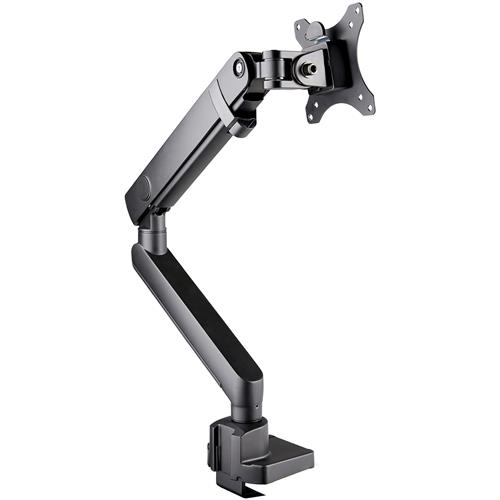 SINGLE DESK MOUNT MONITOR ARM 2 BUILT-IN USB 3.0 PORTS - VESA