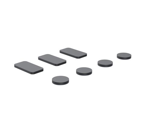 SPARE PART - FELT PADS U-FRA BLACK