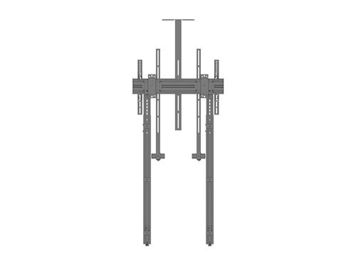 STAFFA COLLABORATION VESA 600X400 CON SCARICO A TERRA