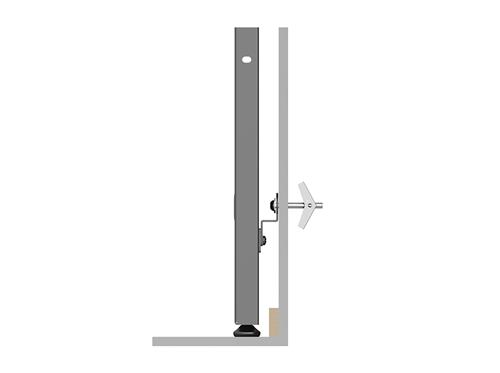 STAFFA VESA 900600 CON SCARICO A TERRA
