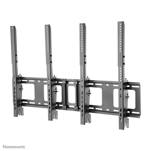 SUPPORTO A PARETE PER 2 DISPLAY PIATTI FINO A 52IN INCLINABILE