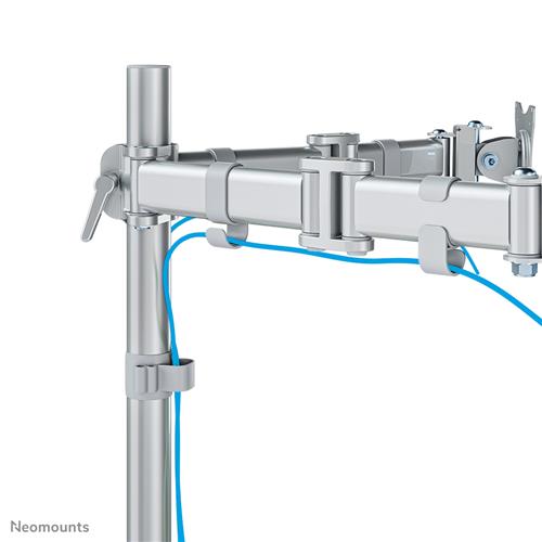 SUPPORTO DA SCRIVANIA 2 SCHERMI LCD/LED/TFT FINO A 27IN (69 CM)