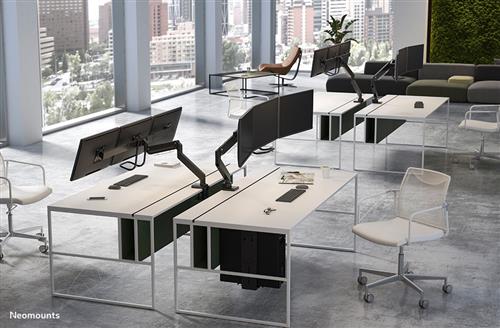 SUPPORTO DA SCRIVANIA CON MOLLA GAS MANIGLIA X SCHERMI FINO 27IN