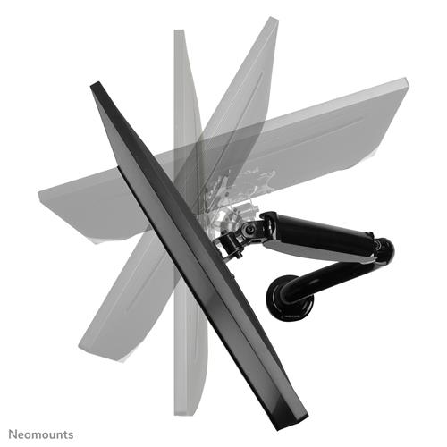 SUPPORTO DA SCRIVANIA MOLLA A GAS PER SCHERMI FINO 30IN 76 CM