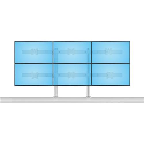SUPPORTO DA SCRIVANIA PER SEI monitor 32in/8kg/VESA