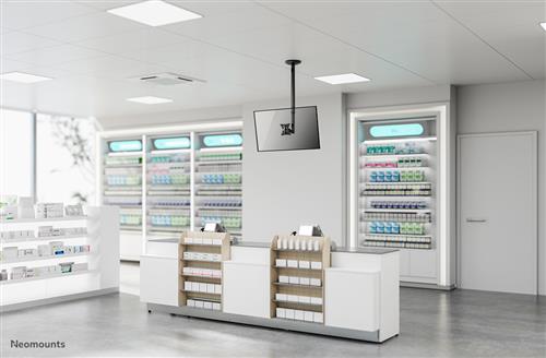 SUPPORTO DA SOFFITTO PER SCHERMI FINO A 30IN 76 CM NERO