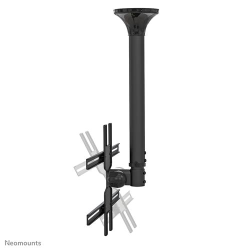 SUPPORTO DA SOFFITTO PER SCHERMI FINO A 60IN 152 CM NERO