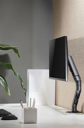 SUPPORTO DA TAVOLO NERO PER MONITOR FINO A 27IN - 7KG