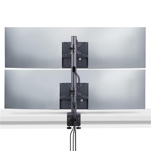 SUPPORTO PER 2 MONITOR 49IN 16: MORSETTO A C DOPPIO VESA 32:9