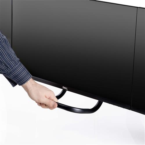 SUPPORTO PER TRE MONITOR 27 Braccio a barra trasversale