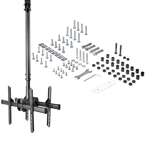 SUPPORTO TV DA SOFFITTO A DOPPIO DISPLAY BACK-TO-BACK