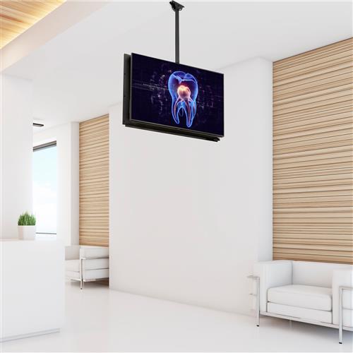 SUPPORTO TV DA SOFFITTO A DOPPIO DISPLAY BACK-TO-BACK