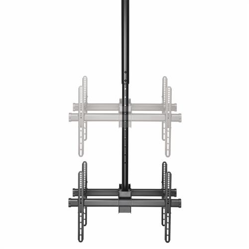 SUPPORTO TV DA SOFFITTO A DOPPIO DISPLAY BACK-TO-BACK