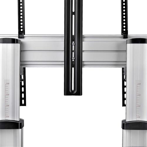 SUPPORTO TV SCORREVOLE SU RUOTE Per schermi da 60-100in/100kg