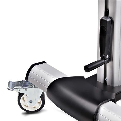 SUPPORTO TV SCORREVOLE SU RUOTE Per schermi da 60-100in/100kg