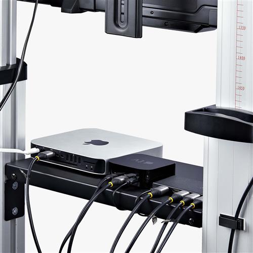 SUPPORTO TV SCORREVOLE SU RUOTE Per schermi da 60-100in/100kg