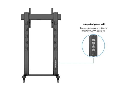 VESA TROLLEY 1200 X 600H 210 CM - CAPACITY 125 KG
