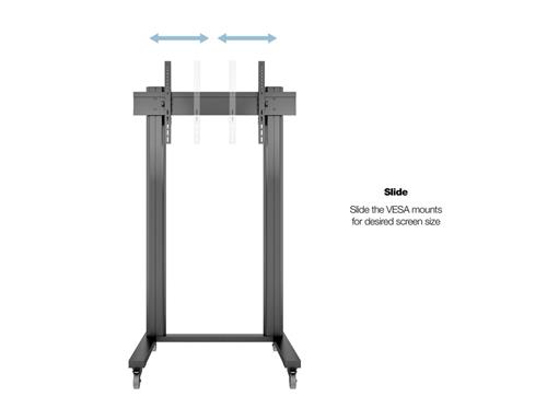 VESA TROLLEY 1200 X 600H 210 CM - CAPACITY 125 KG
