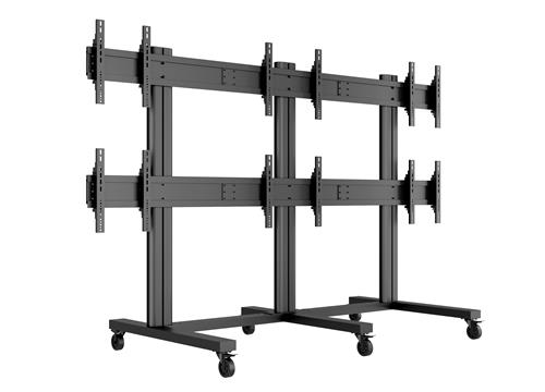VIDEOWALL TROLLEY 2X3 40-65IN VESA MAX 800X400