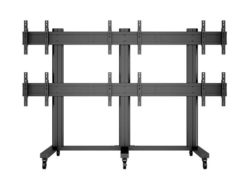 VIDEOWALL TROLLEY 2X3 40-65IN VESA MAX 800X400