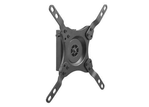 WALL BRACKET 200X200 BLACK INCLINABLE AND ROTATABLE 360