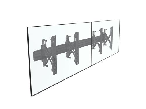 WALL MOUNTED MENUBOARD 2X1 PULL-OUT KIT - PRO SERIES