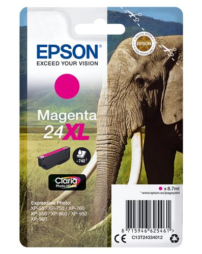 Epson Elephant C13T24334012 cartuccia d'inchiostro 1 pz Originale Resa elevata (XL)
