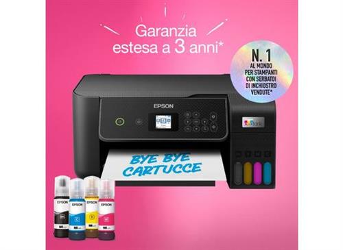 Epson EcoTank ET-2870 Ad inchiostro A4 5760 x 1440 DPI 33 ppm Wi-Fi