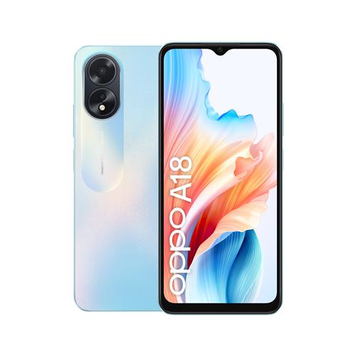 OPPO A18 16,7 cm (6.56) Doppia SIM Android 13 USB tipo-C 4 GB Blu