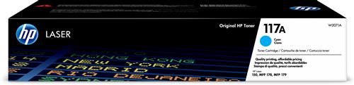 HP 117A Cyan Original Laser Toner Cartridge cartuccia toner 1 pz