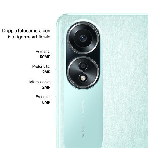 OPPO A58 17,1 cm (6.72) Doppia SIM Android 13 USB tipo-C Verde