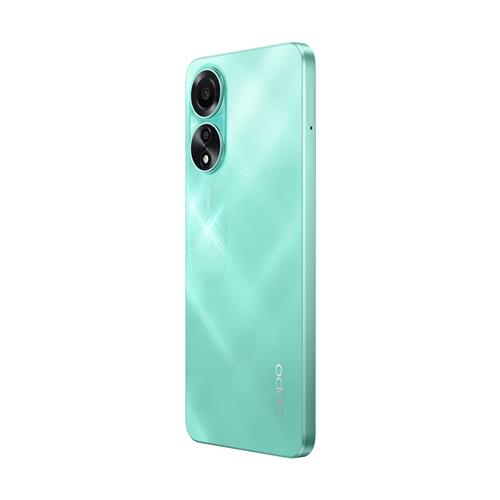 OPPO A78 4G Smartphone, AI Doppia fotocamera 50+2MP, Selfie 8MP, Display 6.43” 90HZ AMOLED FHD+, 5000mAh, RAM 8(Esp 4GB/6GB/8GB)+ROM 128GB (esp1TB), IP54, [Versione Italia], Aqua Green