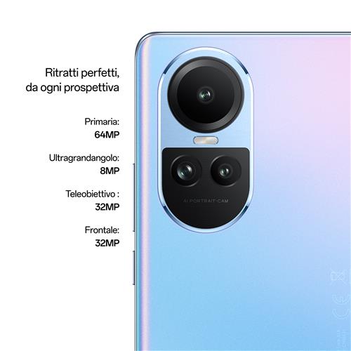 OPPO 10 5G 17 cm (6.7) Doppia SIM Android 13 USB tipo-C Blu