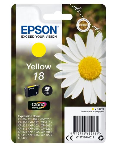 Epson Daisy C13T18044012 cartuccia d'inchiostro 1 pz Originale Resa standard